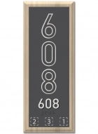 Room Number Sign w/Symbols - California Compliant