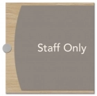 Staff Only Sign