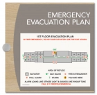 Standard Entrance Evacuation Plans - CA Compliant