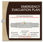 Standard Entrance Evacuation Plans - CA Compliant