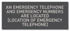 State Pool Sign - Emergency Phone - Nevada Compliant