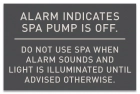 State Pool Sign - Spa Rules