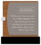 Suite Assurance Guarantee Sign