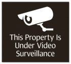 Video Surveillance Sign- Fiberbrite