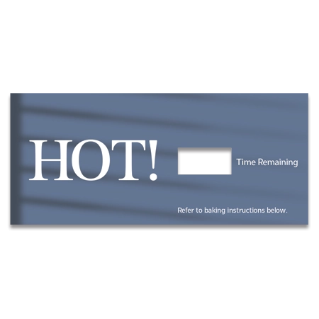 Waffle Iron Warning w/ Timer Window - New Carbon Version