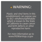Warning Sign: Plastic and Vinyl - CELTEC Material