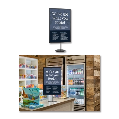 We've Got What You Forgot Tabletop SignFor Renovation Properties