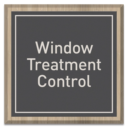 Window Treatment Control Sign