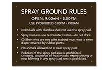 Pool/Spa Signs