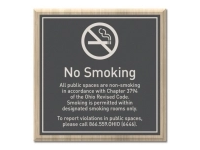 No Smoking Signs