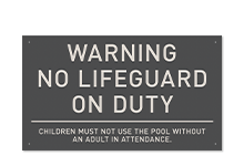 Pool/Spa Signs
