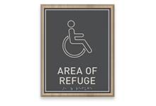Area of Refuge/Rescue Signs