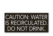 Pool/Spa Signs