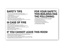 Fire Safety Signs