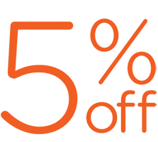 5%