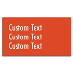 3-Line General Informational Sign