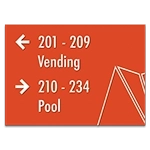 4-Line Directional Sign