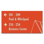 4-Line Directional Sign