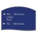 4-Line Directional Sign