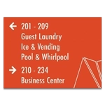 6-Line Directional Sign