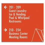 8-Line Directional Sign