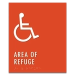Area of Refuge Sign - ISA Symbol