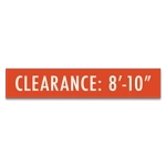 Clearance Sign