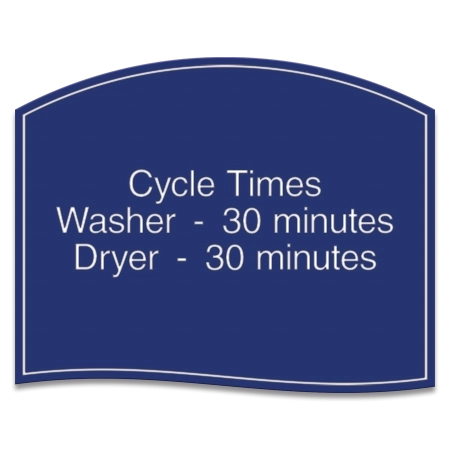 Cycle Times Sign