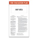 Fire Evacuation Plan w/State Laws & Check Out Times