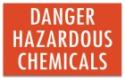 Indiana Hazardous Chemicals Sign