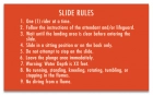 Indiana Water Slide Rules