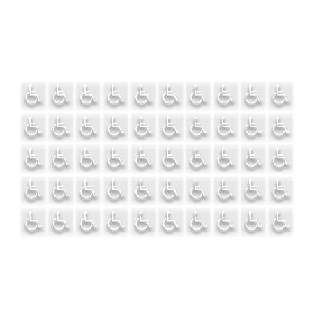 ISA Symbol Only - 50 Pack