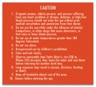 Kentucky Spa Rules Caution Sign