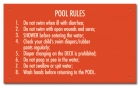 MAHC Pool Hygiene Rules Sign