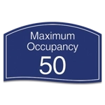 Maximum Occupancy Sign