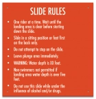 Montana Slide Rules Sign