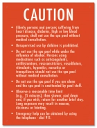 New York City Spa Rules Sign