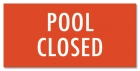 North Carolina Pool Closed Sign