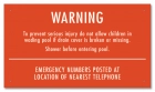 North Carolina Wading Pool Rules Sign