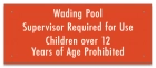 Oklahoma Wading Pool Rules Sign