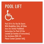 Pool Lift Rules w/ISA Symbol