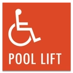 Pool Lift w/ISA Symbol