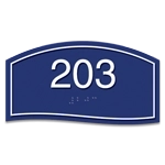 Room Number Sign