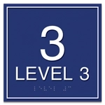 Stair Identification Sign