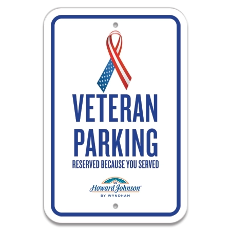 Veteran Parking Sign