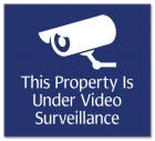 Video Surveillance Sign - Acrylic