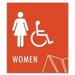 Women Sign w/Female & ISA Symbols