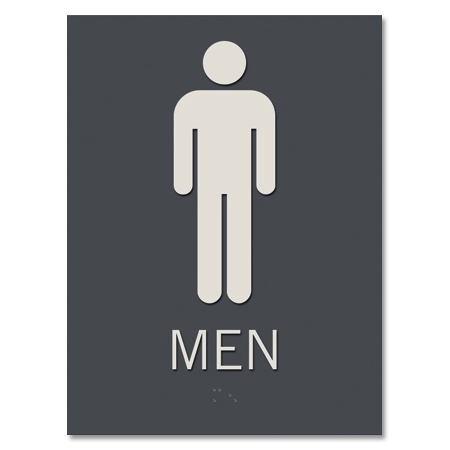 Men Sign w/Male Symbol