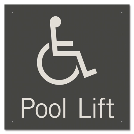 Pool Lift w/ISA Symbol