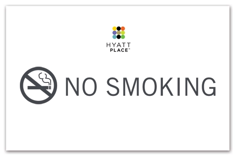 Replacement No Smoking Insert - Print Your Own